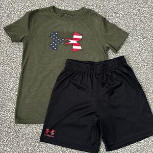Under Armour Shirt & Shorts Set